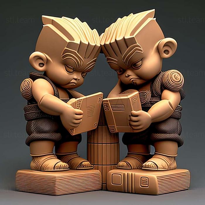 3D model The Champ Twins Satoshi and Hikari Any Need to Worry in 9ecd12f9 0013 4819 ac5a 0b89478def1b 02.jpg (STL)